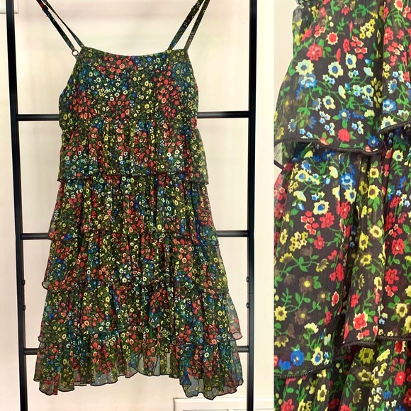 H&M Ruffled Floral Mini Sundress - Picture 3 of 12